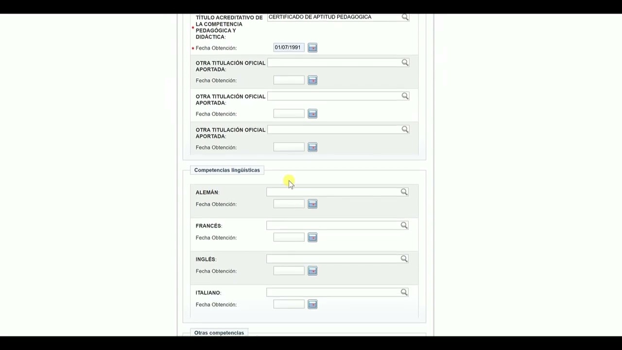 Cómo realizar la solicitud de oposiciones 2025