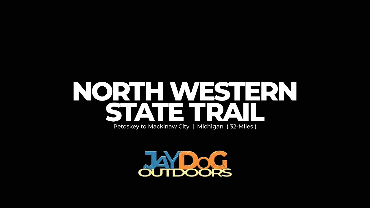 North Western State Trail - Cycling the 32-Mile Michigan Rail Trail from Petoskey to Mackinaw City