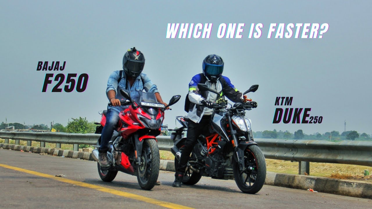 Bajaj Pulsar F250 Vs Ktm Duke250 Bs6 | पंगा लेके गलत कर दिया | Which is faster?