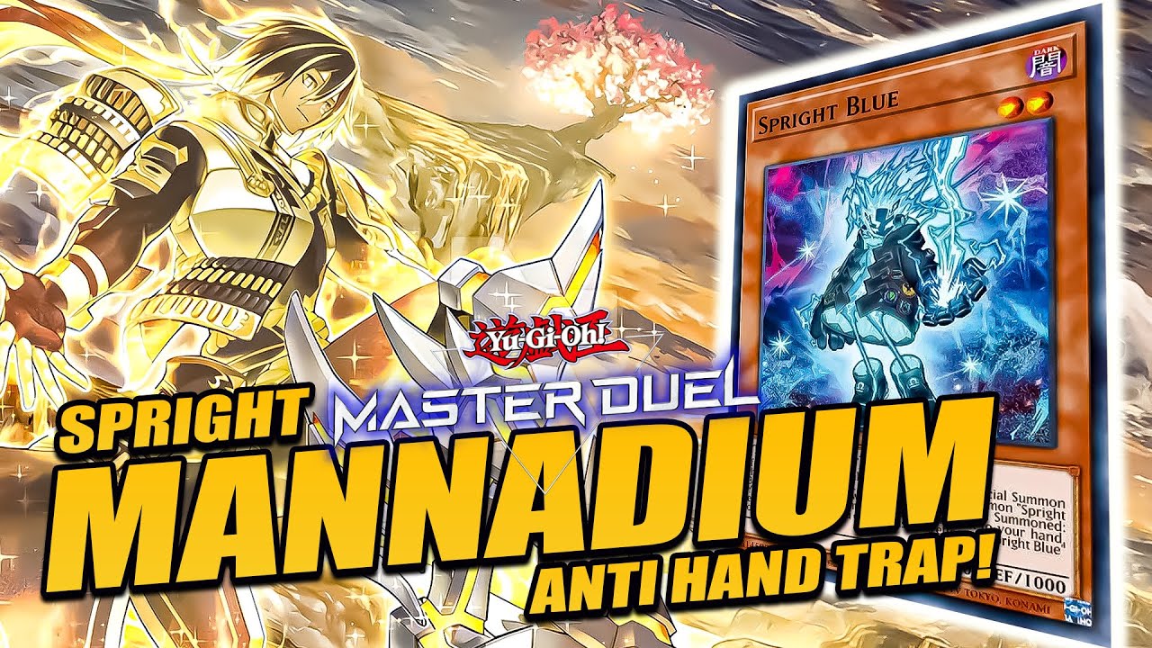 MANNADIUM WITH SPRIGHT IS BROKEN! [Yu-Gi-Oh! Master Duel]
