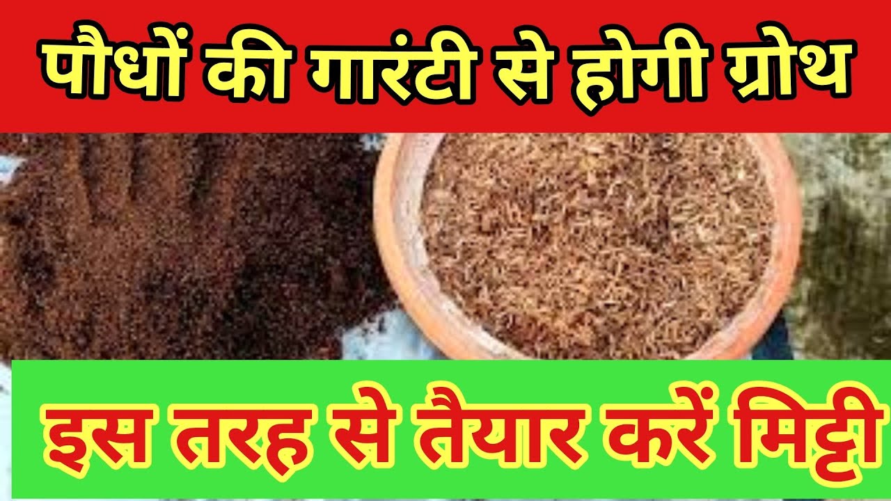 इस तरह से बनाएंगे मिट्टी तो पौधों की गारंटी से होगी ग्रोथ Make fertile soil in easy way