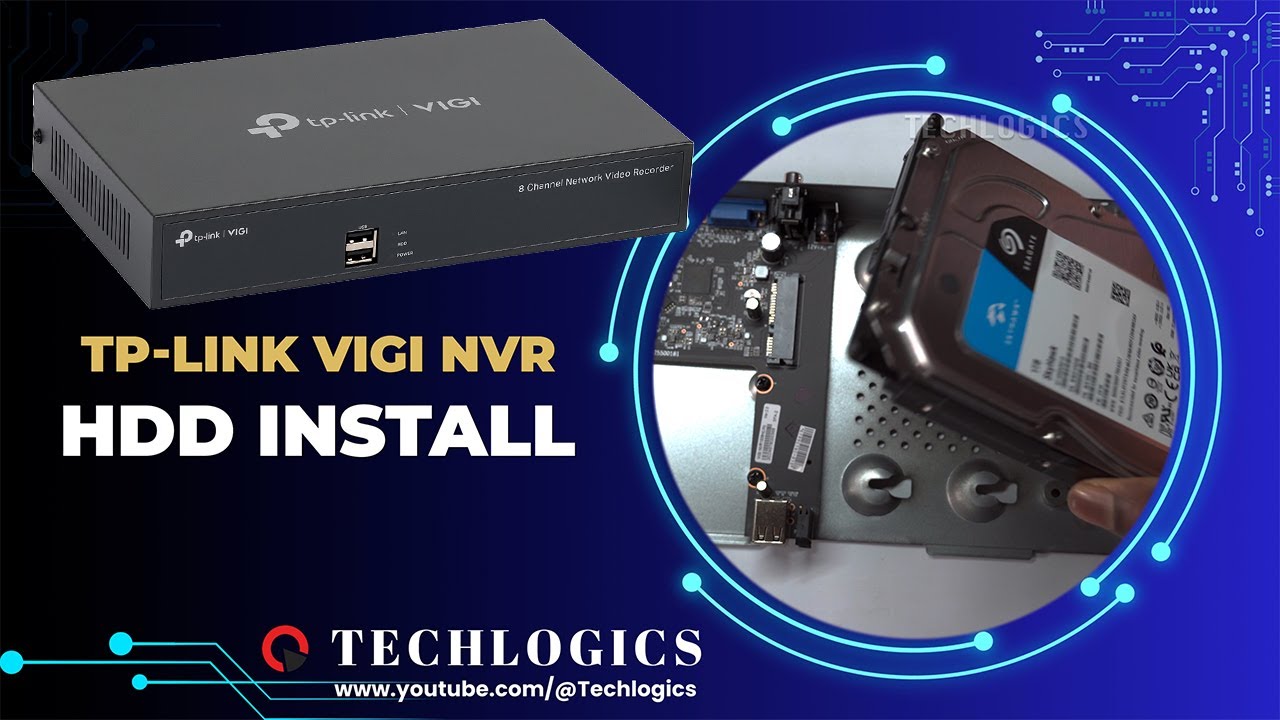 Установка жесткого диска TP-Link VIGI NVR: пошаговое руководство | Часть 2