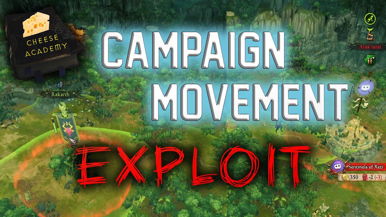 Campaign movement exploit in Total War Warhammer 3 - CHEESE ACADEMY