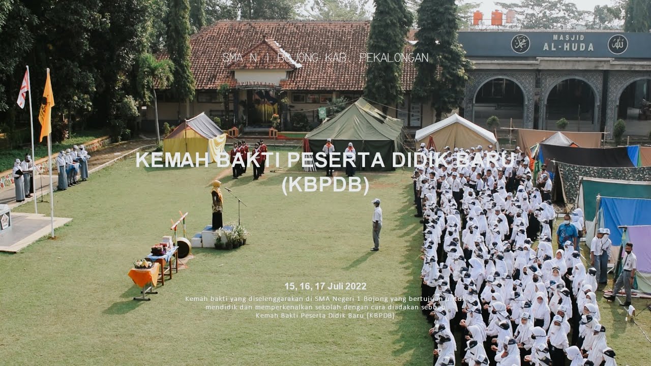 Cinematic video (Day One) | KBPDB SMA N 1 BOJONG KAB. PEKALONGAN 15-17 Juli 2022