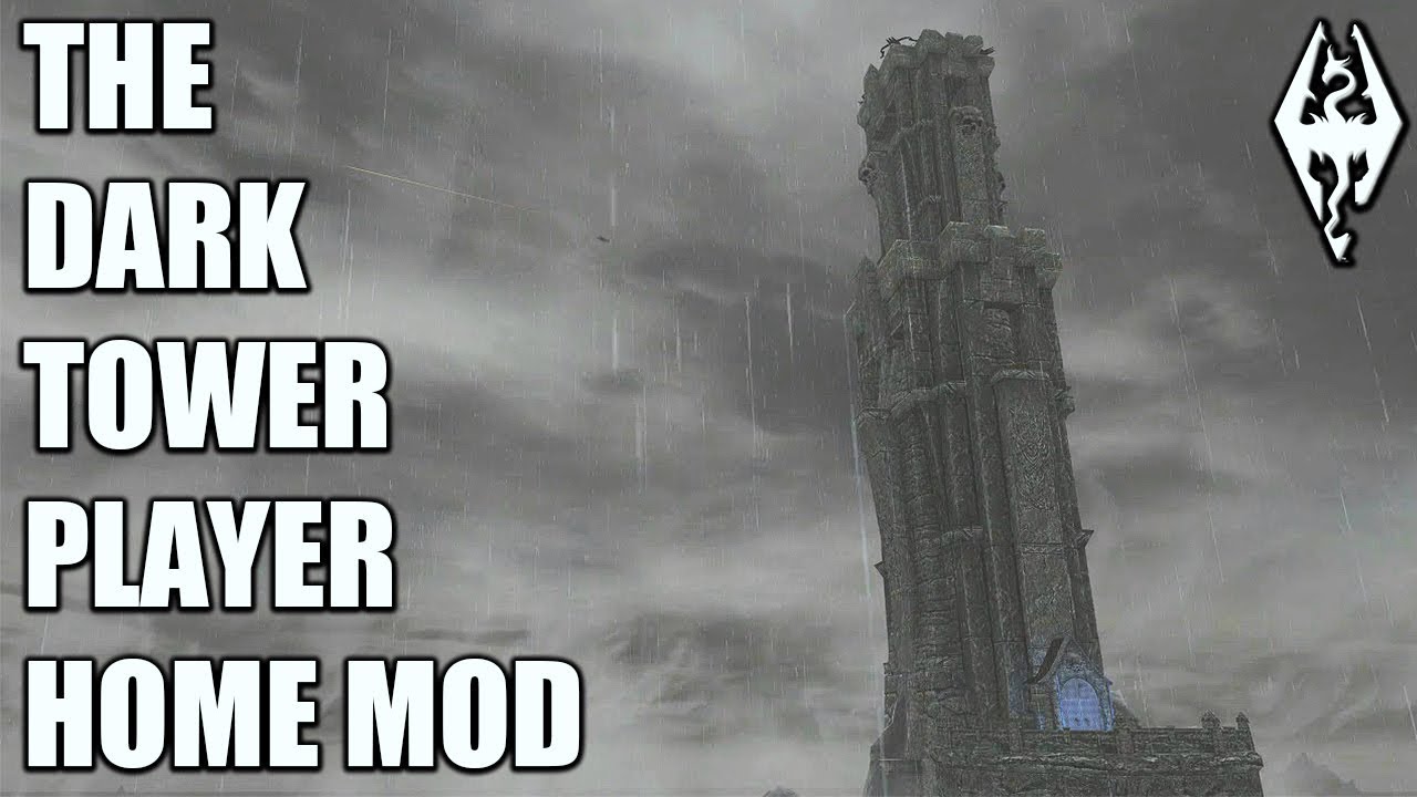 THE DARK TOWER: Massive VERY Evil Player Home- Xbox Modded Skyrim Mod Showcase