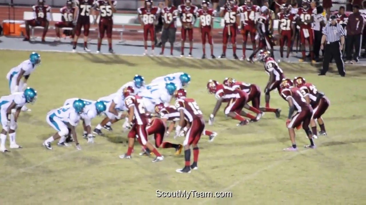 Warwick vs Woodside - High School Football Game