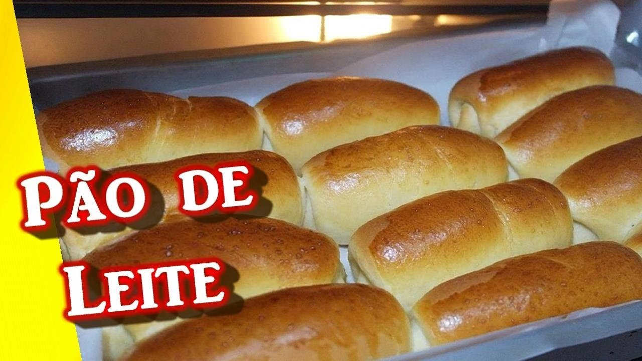 Pão de Leite MACIO super FÁCIL de fazer