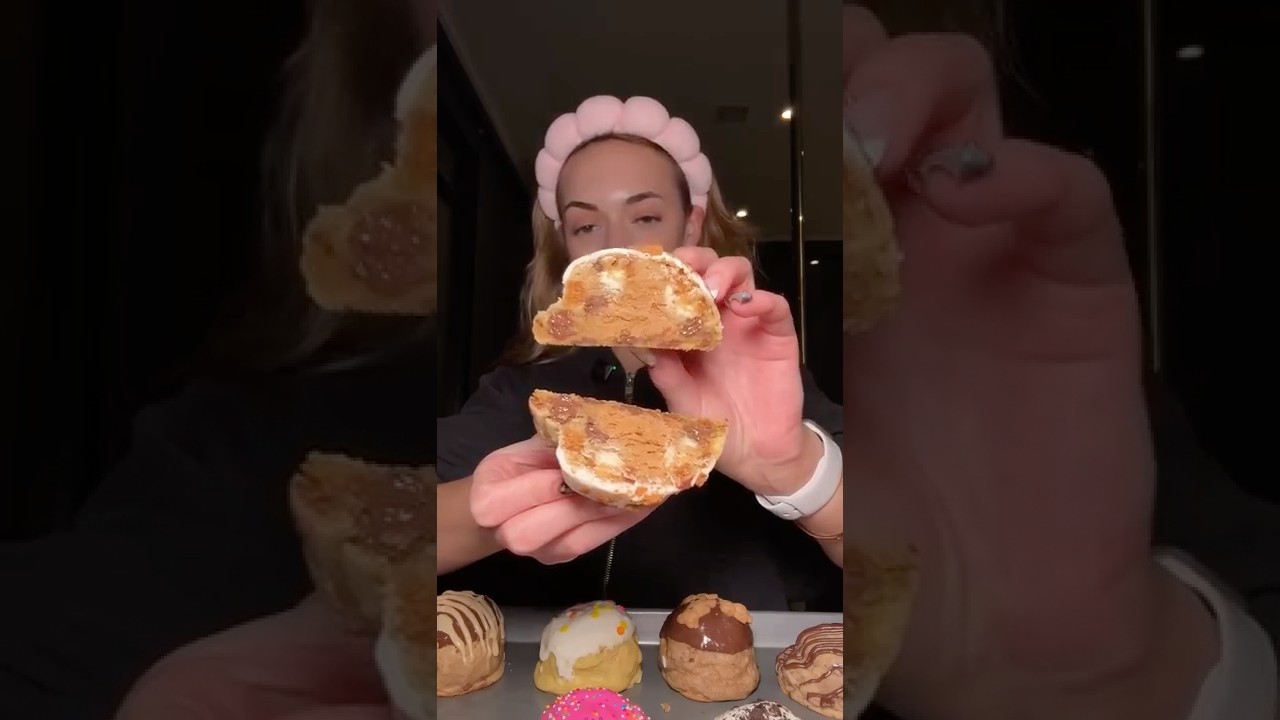 BB CAKES BAKERY REVIEW!!! #cookiereview #stuffedcookies #loadedcookies #bbcakes #cookies