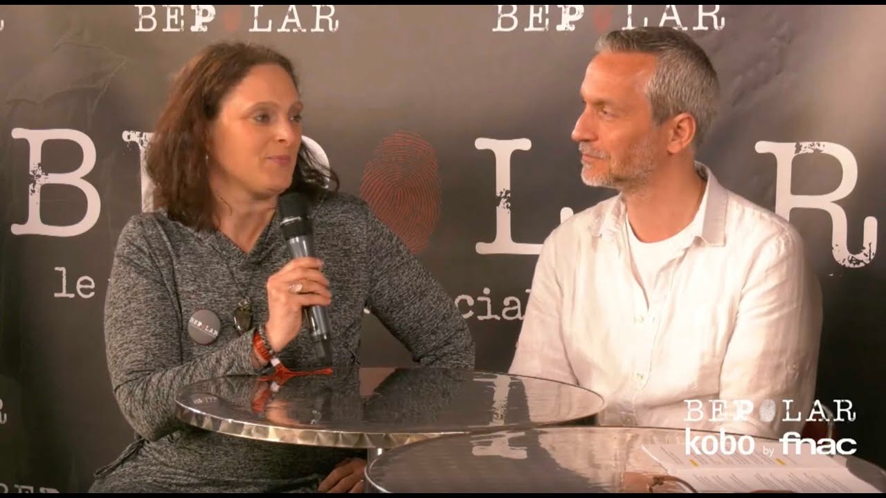 Olivier Norek et Claire Favan à Quais du Polar : Parcours d'auteurs