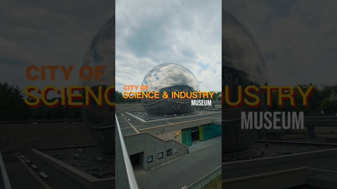 City of Science & Industry in Paris features interactive exhibits, planetarium & submarine displays
