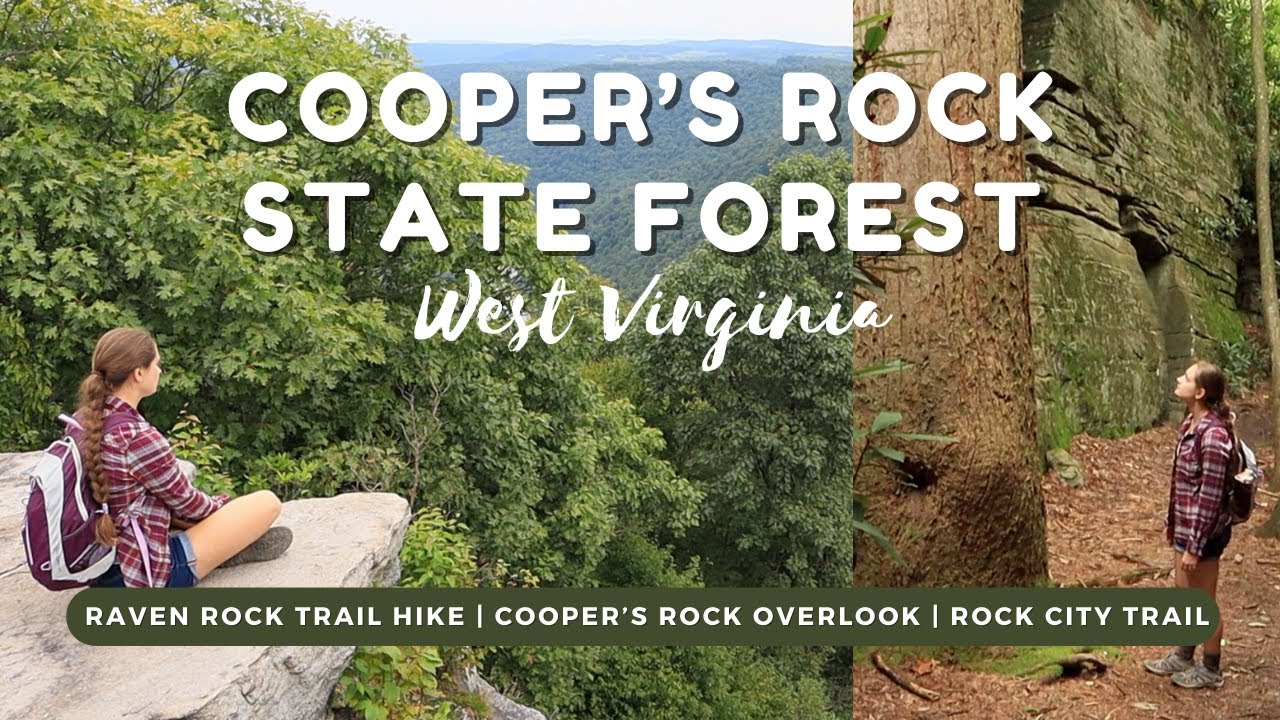 Coopers Rock State Forest, West Virginia | Raven Rock, Overlooks, Rock City Trail, and Rattlesnakes