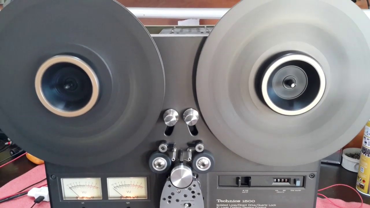 Technics rs-1500u Reel-to-reel tape recording
