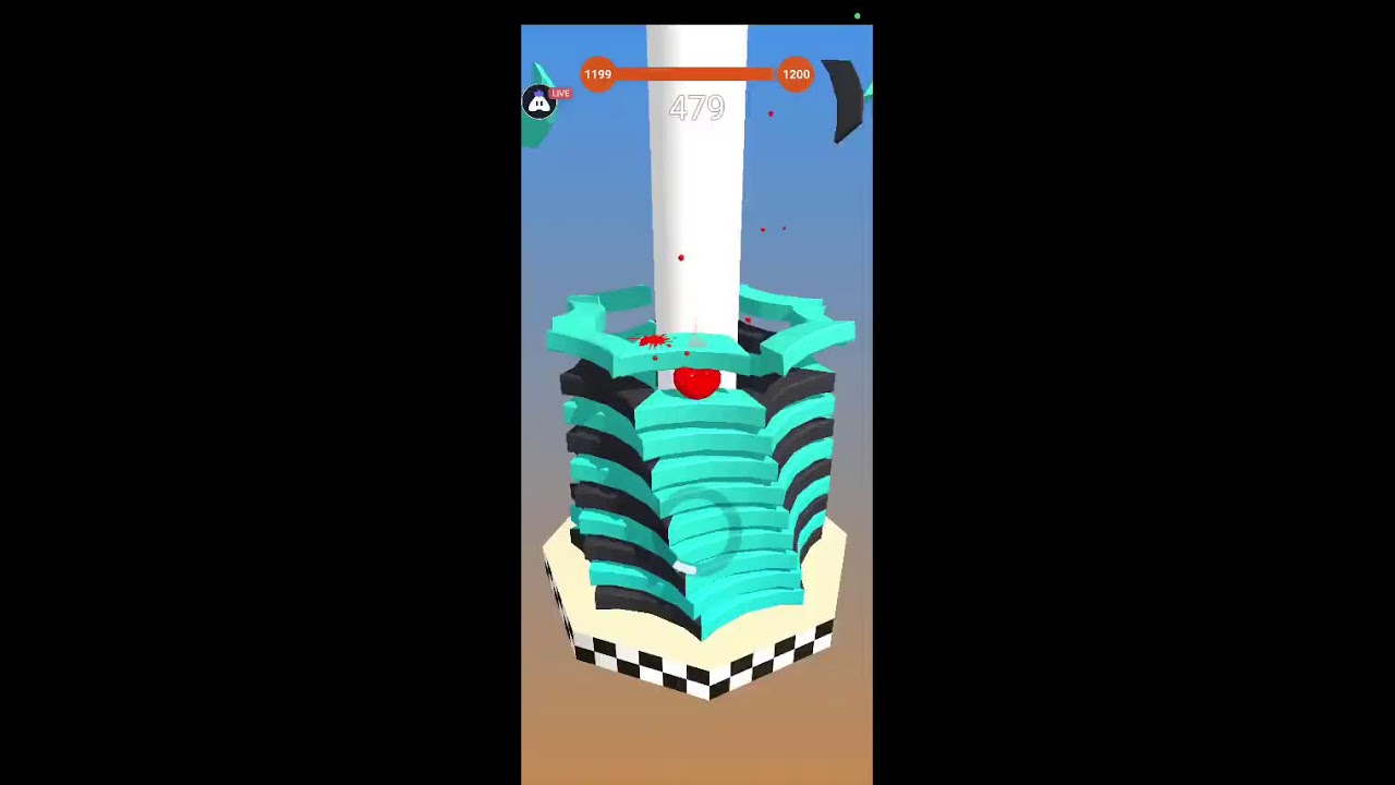 Stack Ball 3d⚾ Highest Score Challenge#shortslive