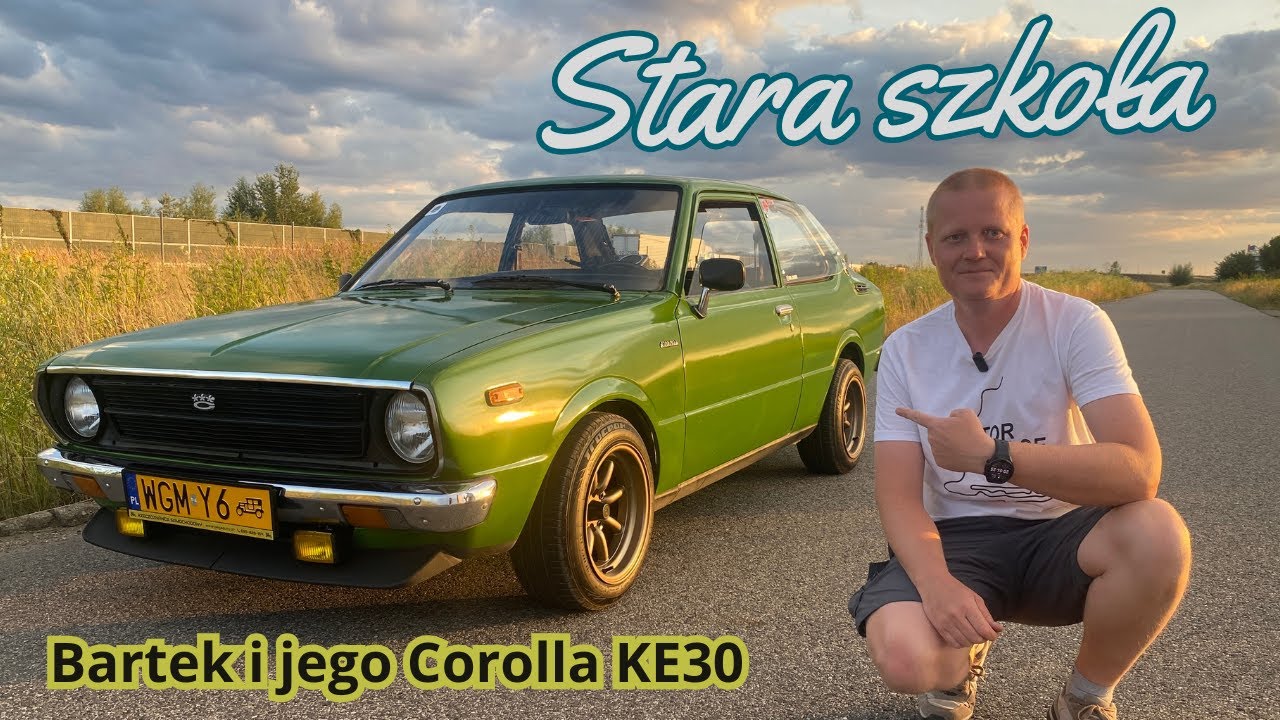 Toyota Corolla KE30 - prosta i piękna