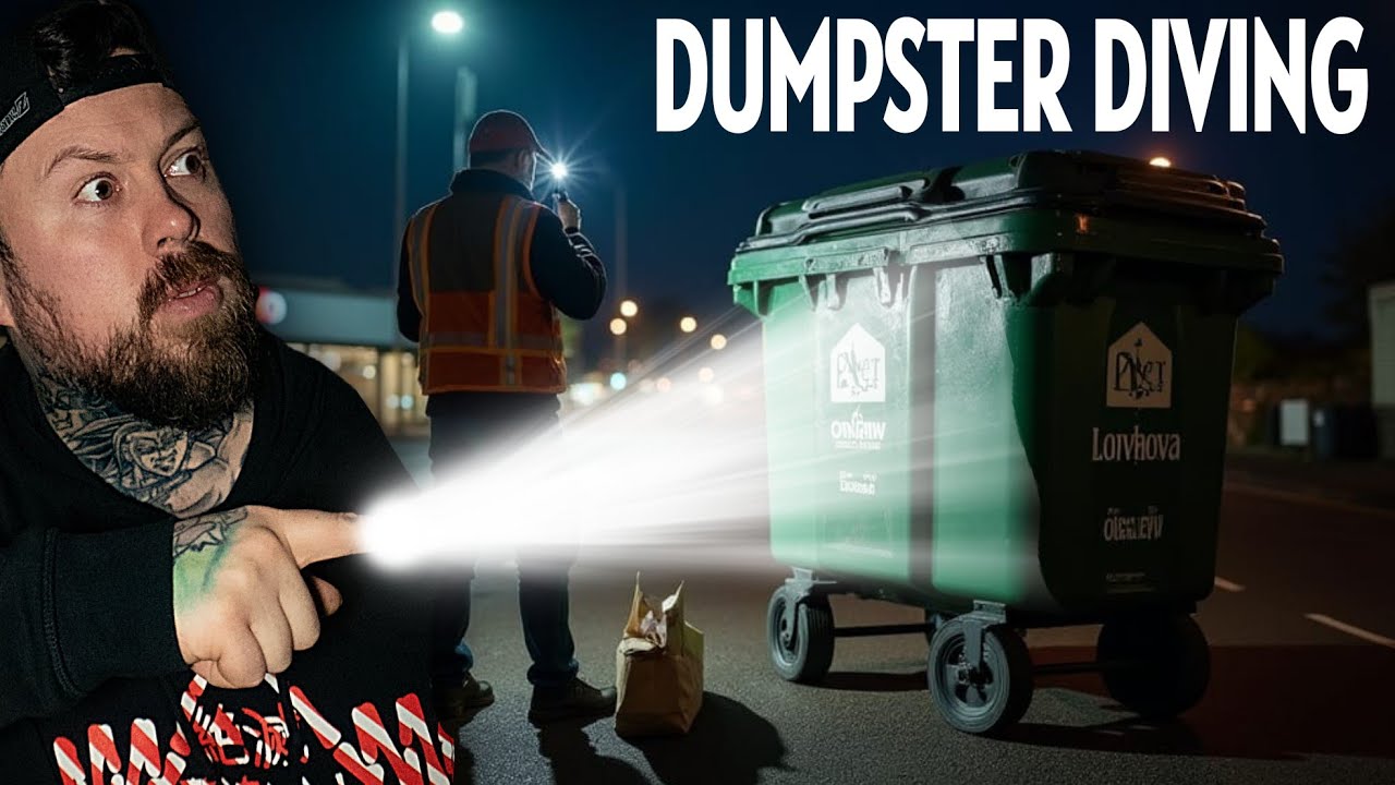 We Went Dumpster Diving all Night with the Lads and This is What We Found