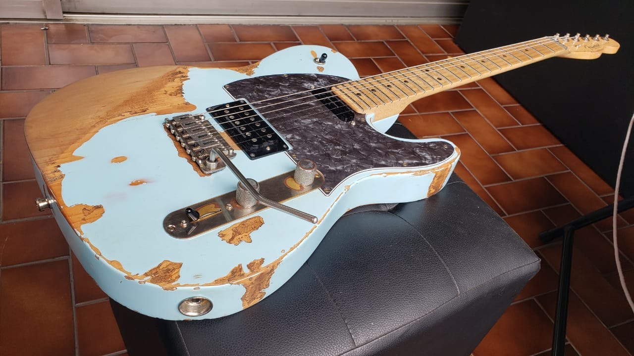 Caso Fender Telecaster Relic - Episodio 4 | Guitarra terminada