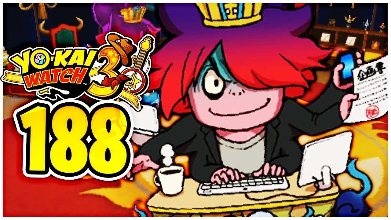 HINOVATOR Bosskampf im Lenzhausener Büroturm! YO-KAI WATCH 3 Part 188