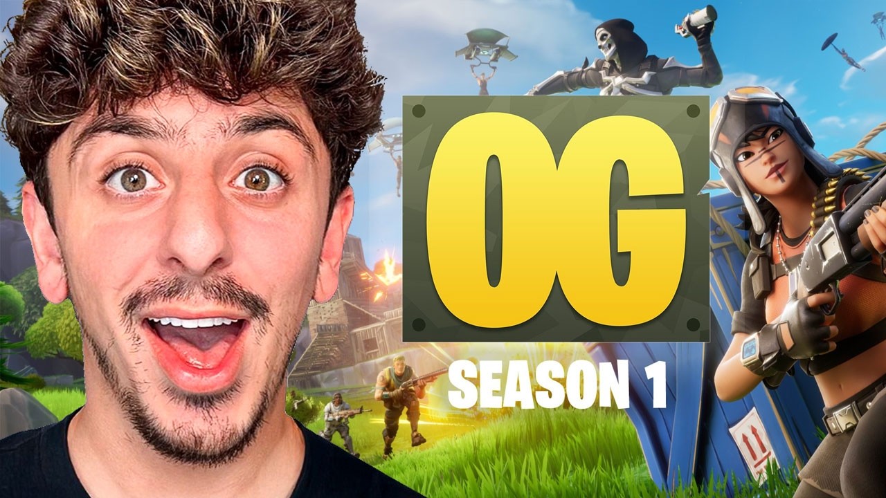 FaZe Rug Plays OG Fortnite For The First Time!
