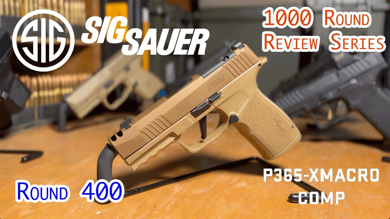 Sig Sauer P365-XMACRO Comp | 1,000 Round Review Series | Round 400 Update!