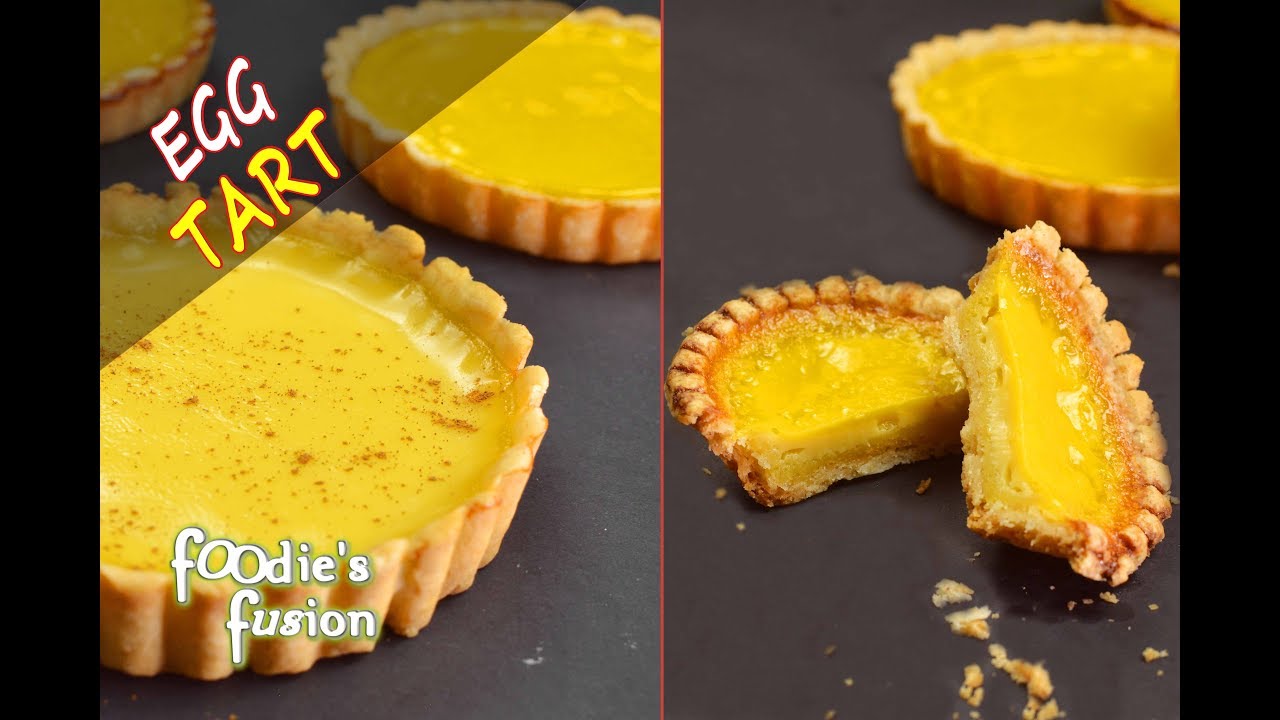 ডিমের টার্ট - সহজ এগ কাস্টার্ড টার্ট | Egg Custard Tart Recipe Bangla | Chinese Egg Tart Dessert