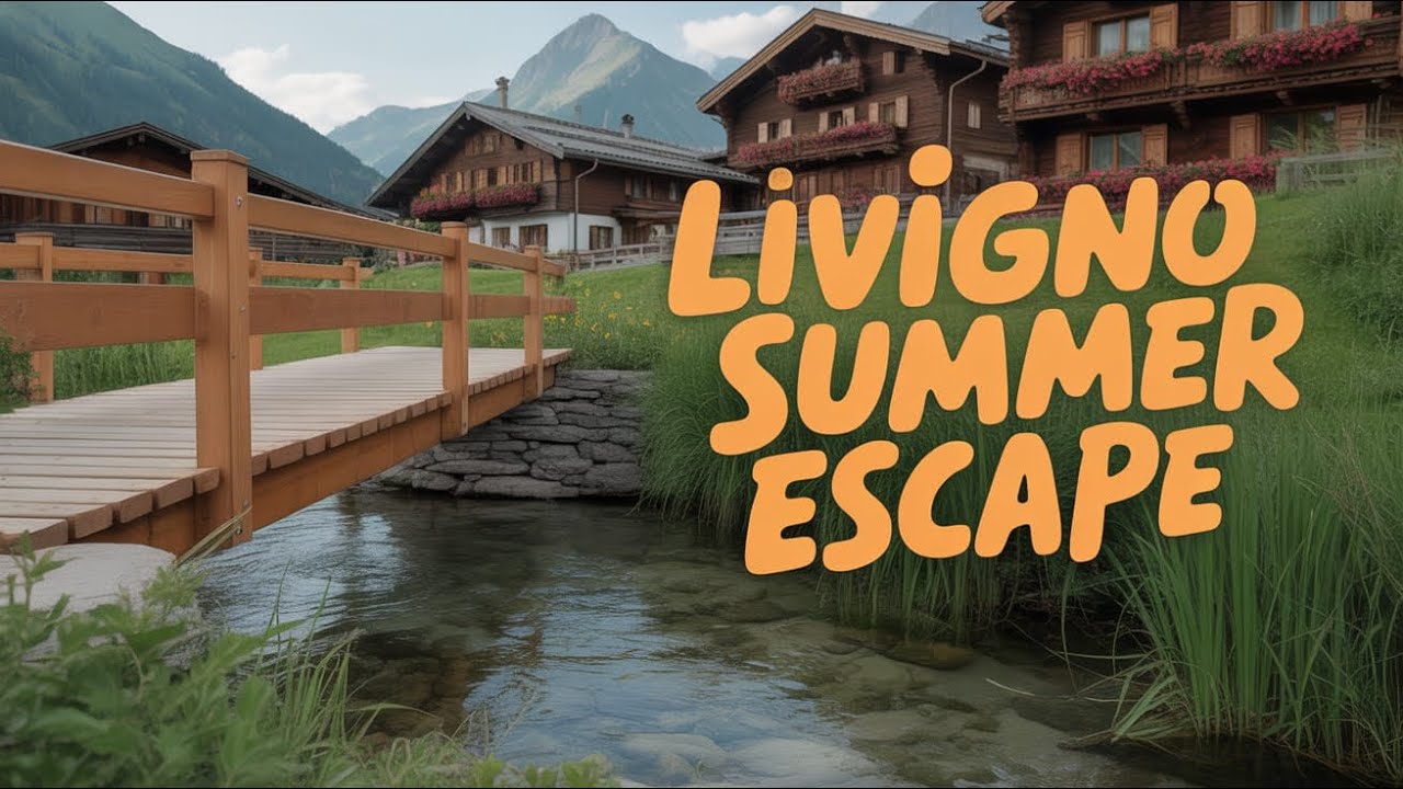 Livigno Italy walking tour| amzaing walk in livigno duty free town| summer trip|
