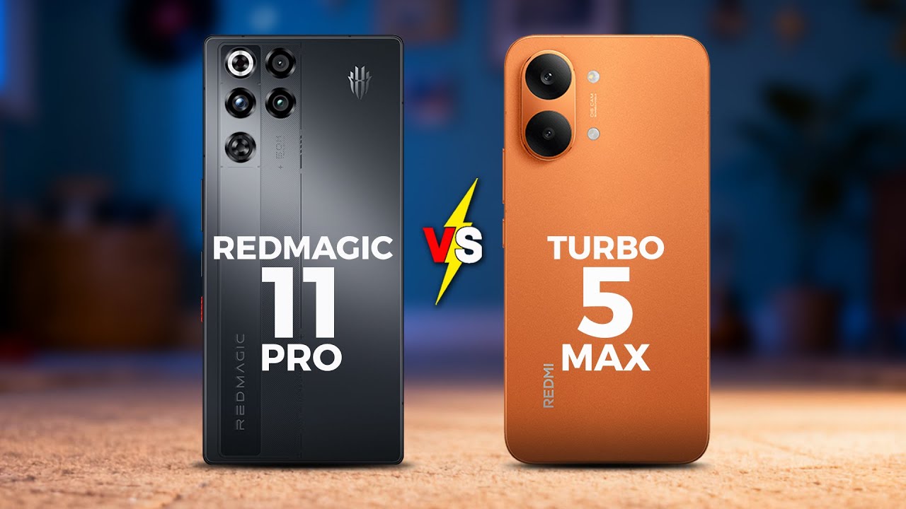 REDMAGIC 11 PRO VS REDMI TURBO 5 MAX