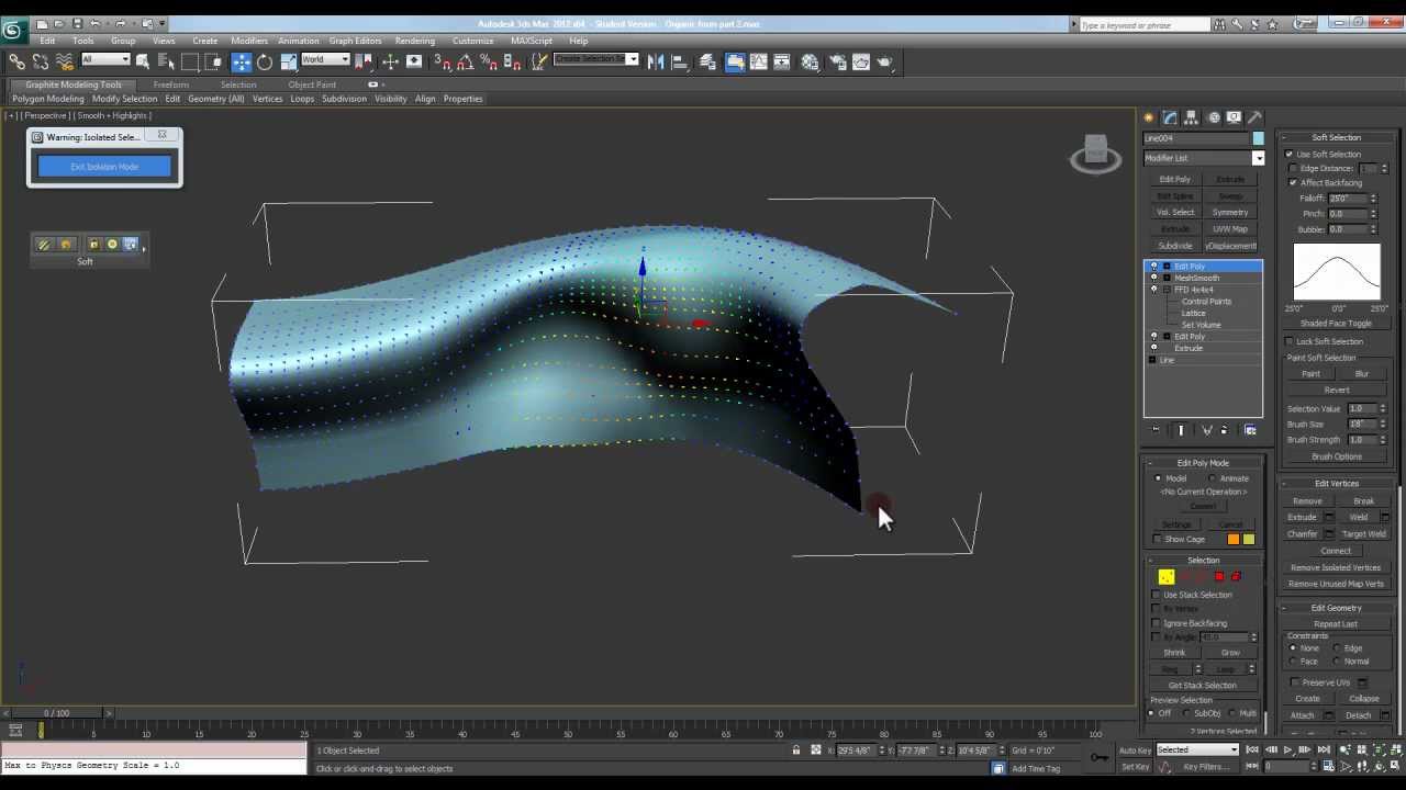 3ds Max Tutorial - Organic Form in 3ds Max