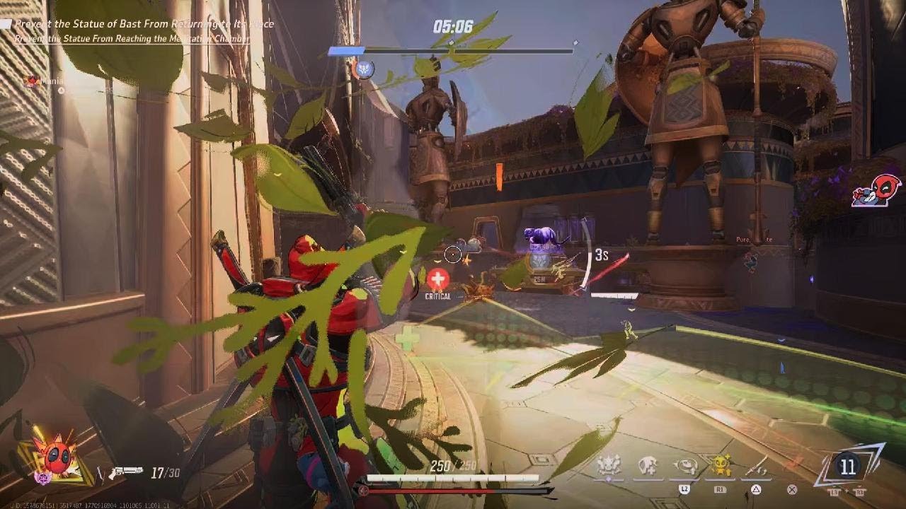 Marvel Rivals Champion Deadpool MVP 30K Heals
