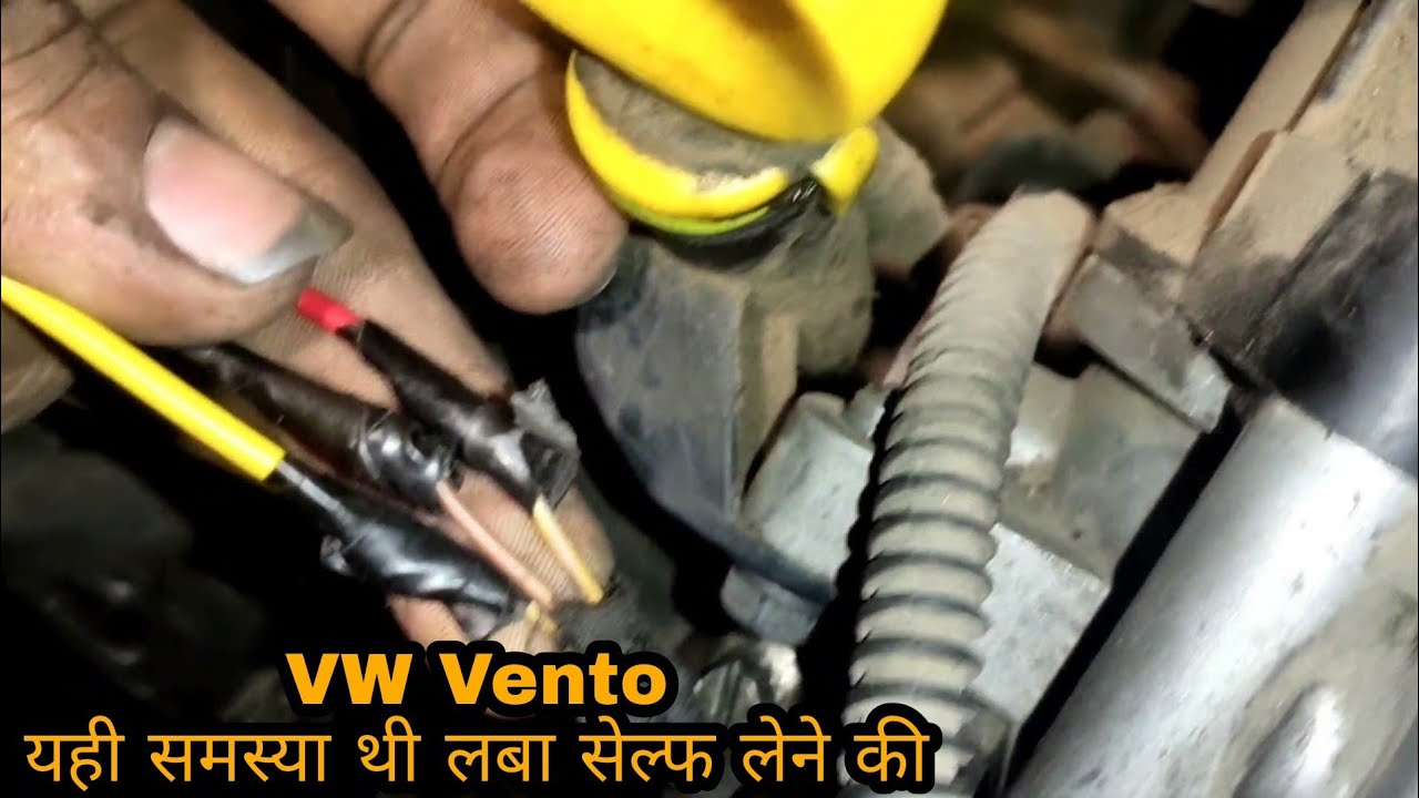 how to VW Vento long self starting problem hitter light blinking p0335 crankshaft position sensor