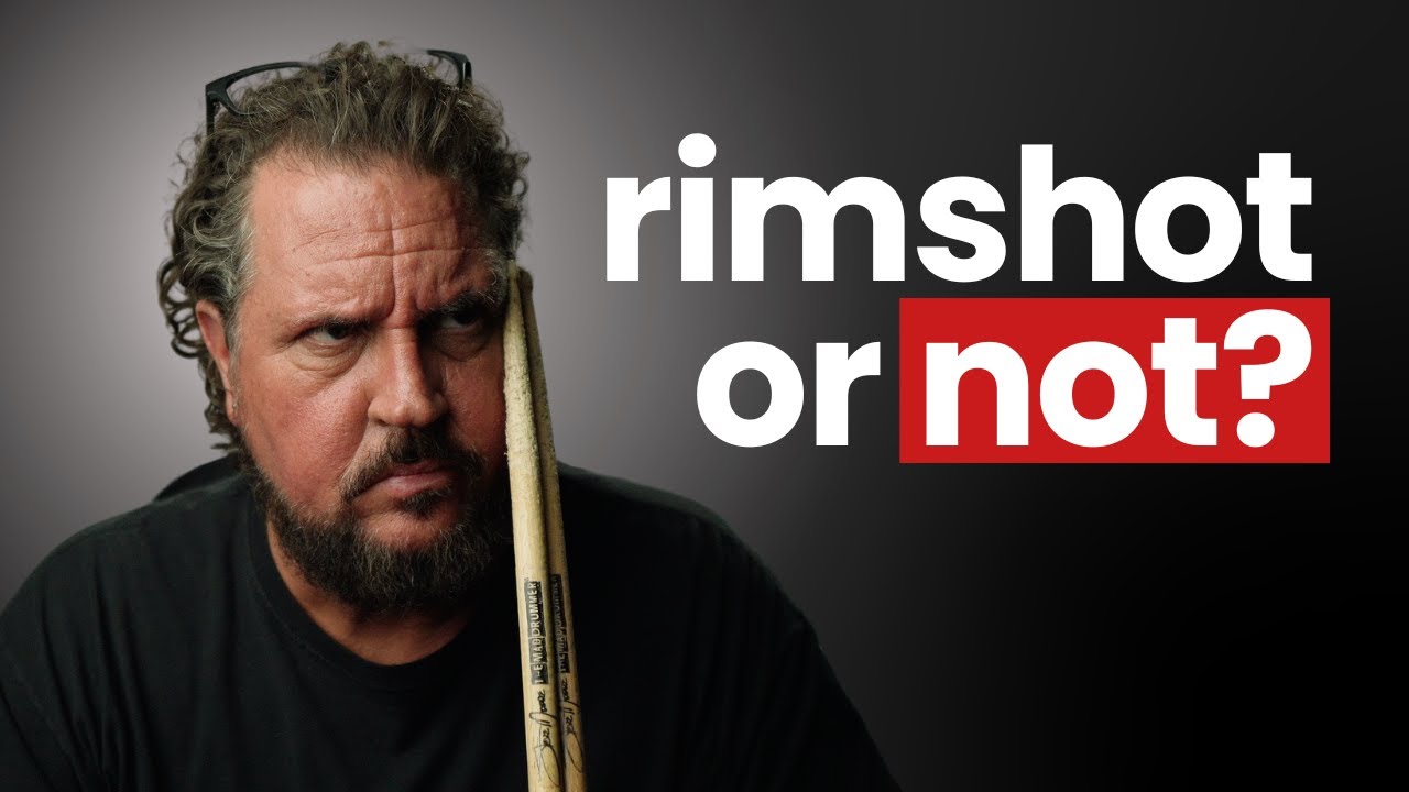 Playing Rimshots… With Your Arms Flying Around Your Head?