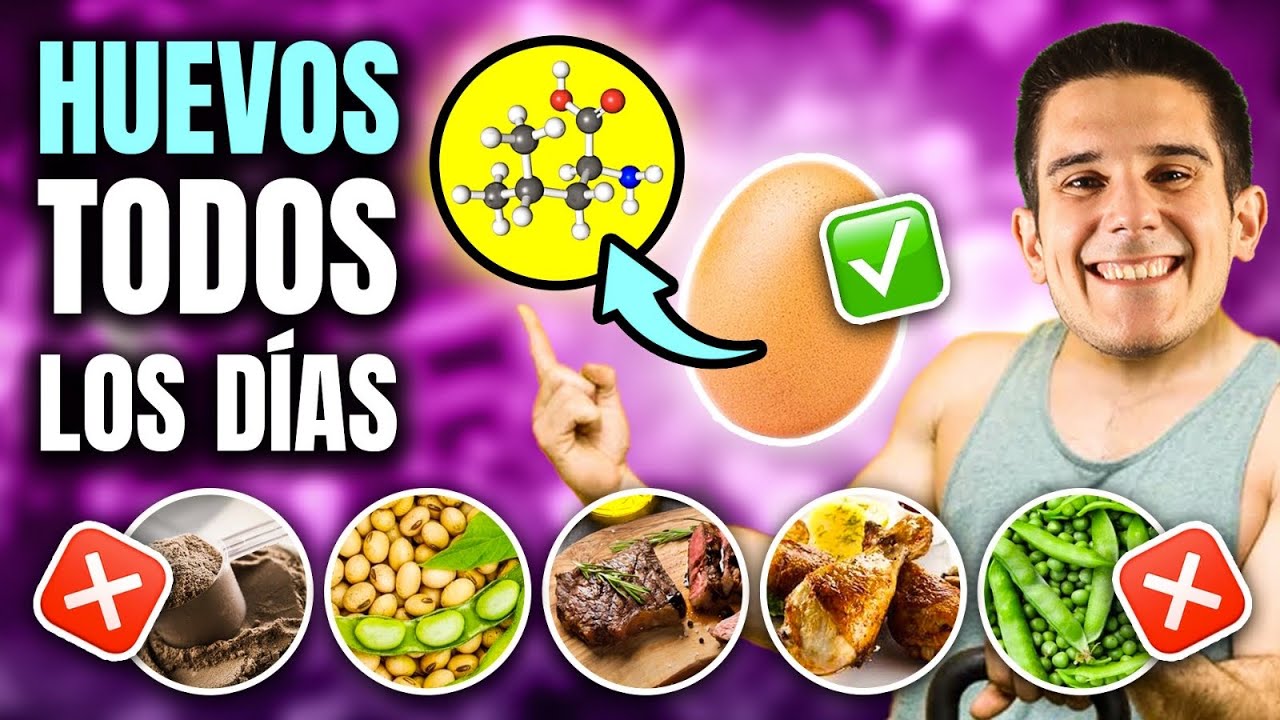 🍳¡COME HUEVOS!: la PROTEÍNA más COMPLETA, BARATA y ACCESIBLE😍(INMEJORABLES BENEFICIOS)