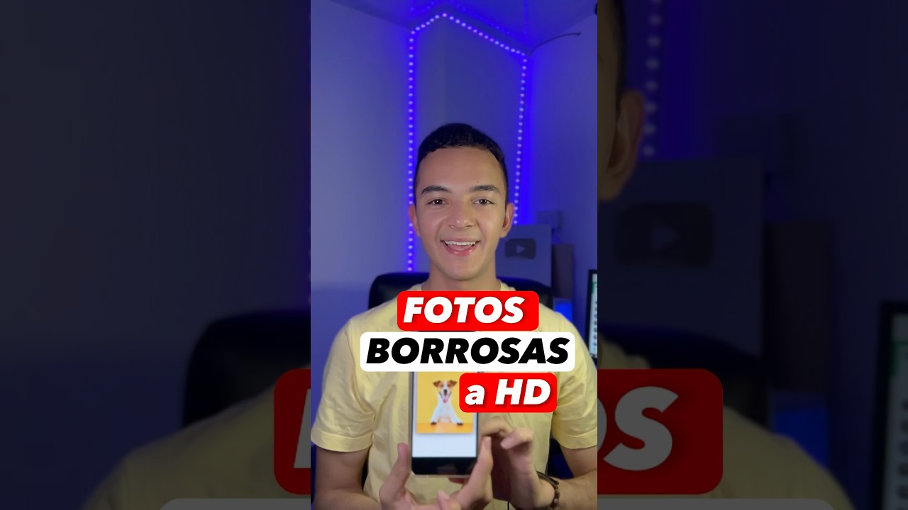 Fotos borrosas a HD sin Internet GRATIS