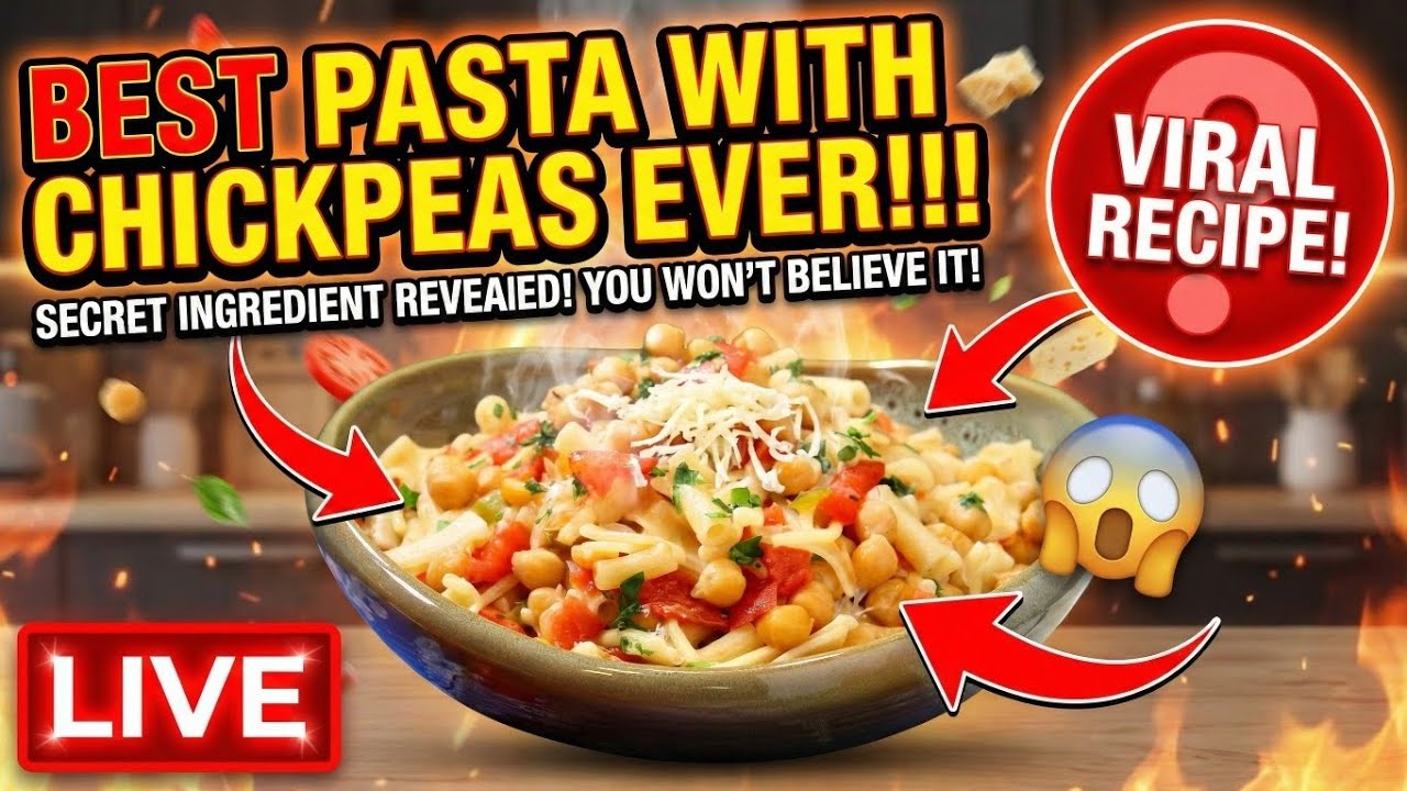 This Is How Pasta with Chickpeas Should Taste