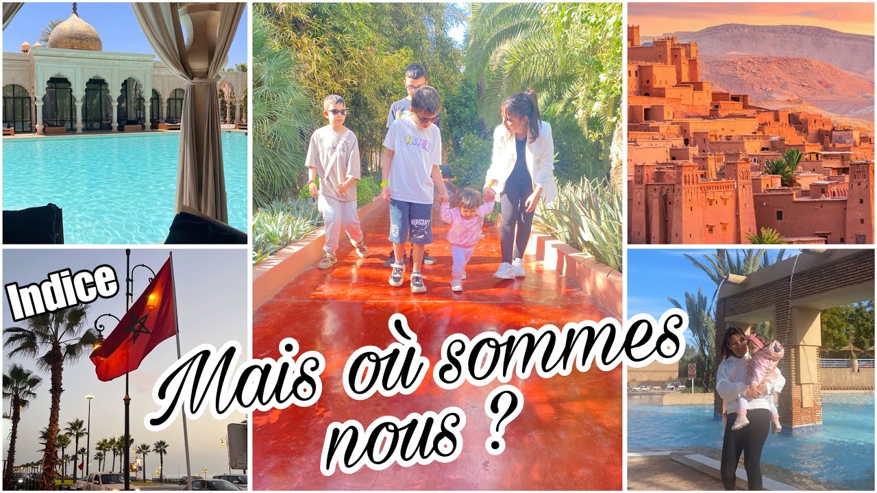 [VLOG MARRAKECH 💚1 ] MAIS OÙ SOMMES NOUS ? ROOM TOUR HÔTEL + PREMIER VOL AVEC BÉBÉ INÈS ✨