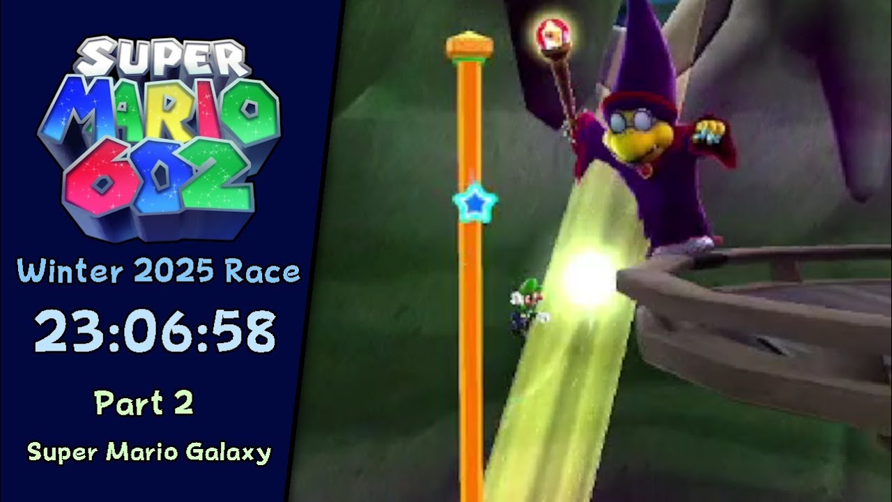 3D Mario 602 Speedrun in 23:06:58 - Part 2: Super Mario Galaxy