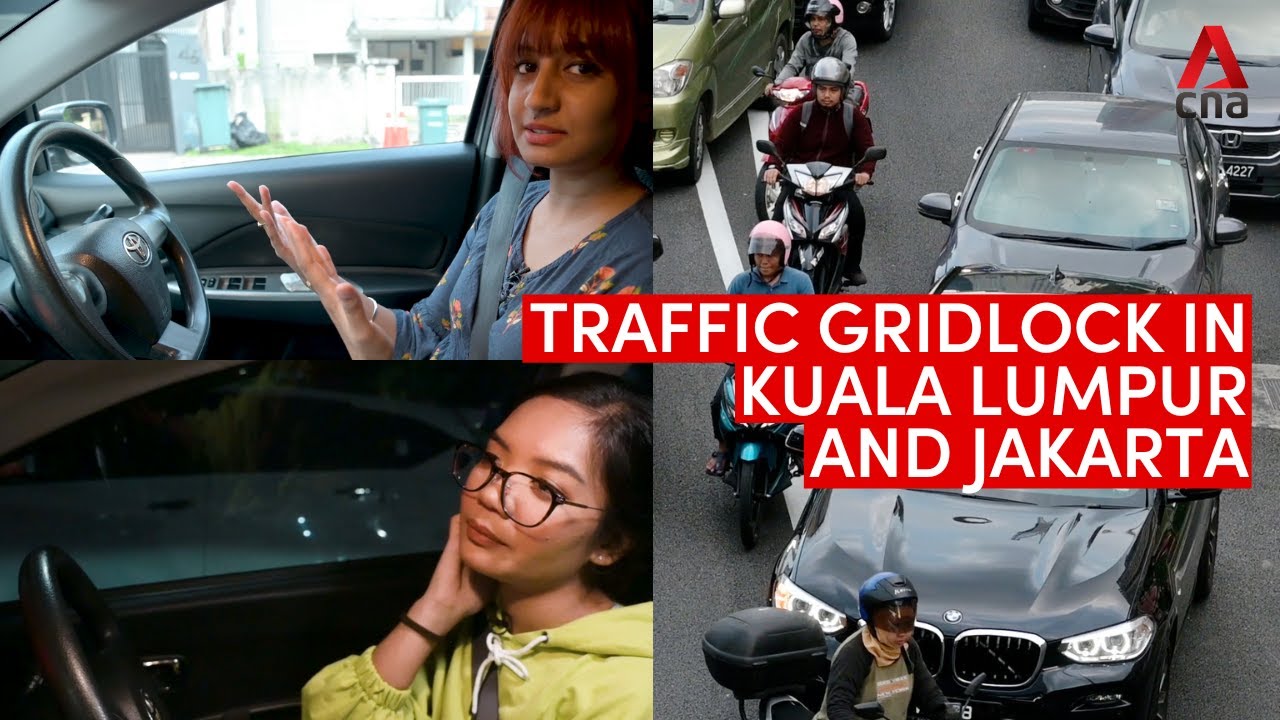 The drivers dealing with traffic gridlock in Kuala Lumpur and Jakarta