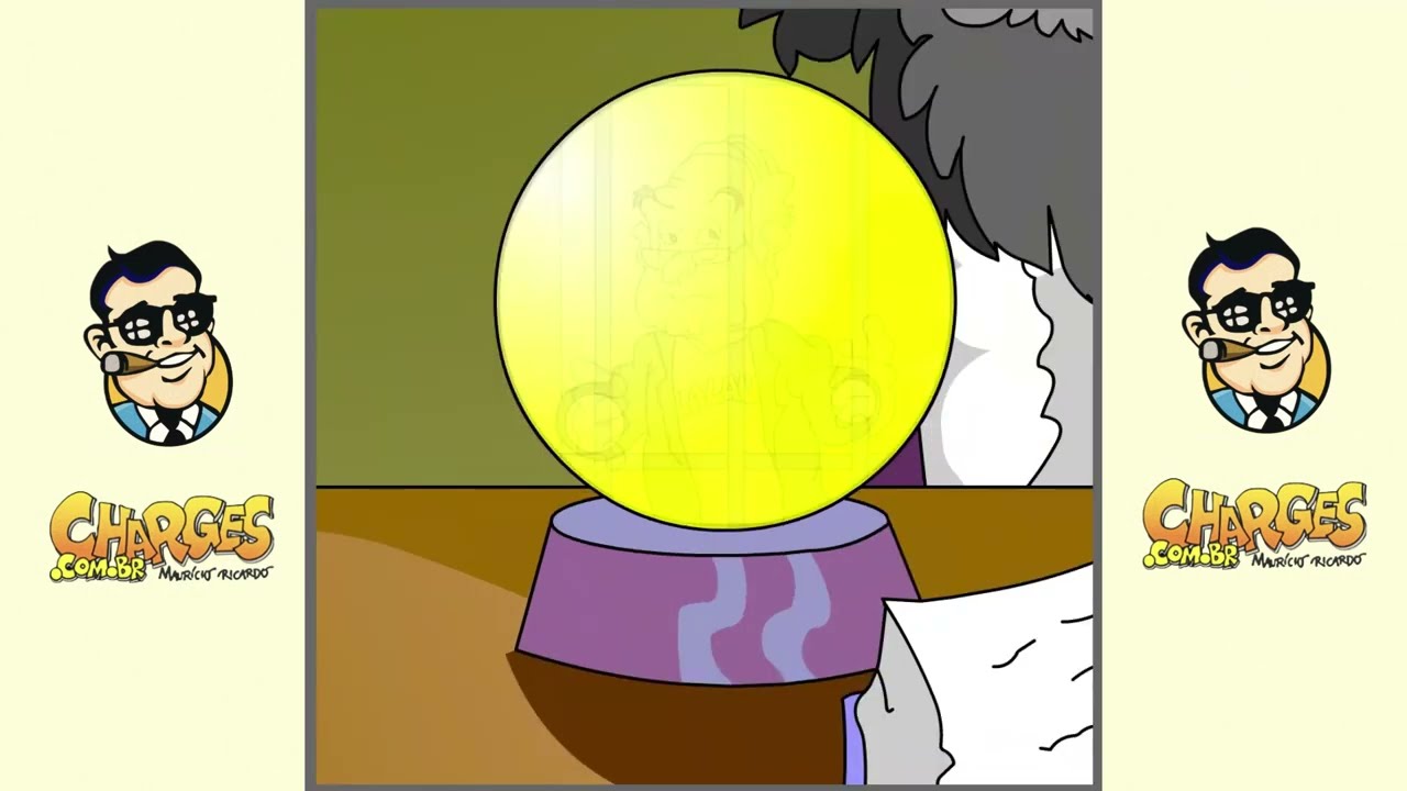 Charges Okê - Especial para o Faustão: Nostradamus - 01/01/2001