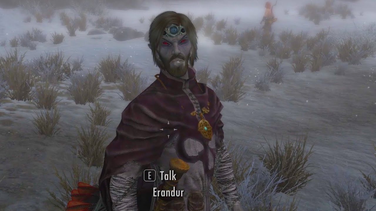 Most precise comment from Erandur. Skyrim Anniversary Edition