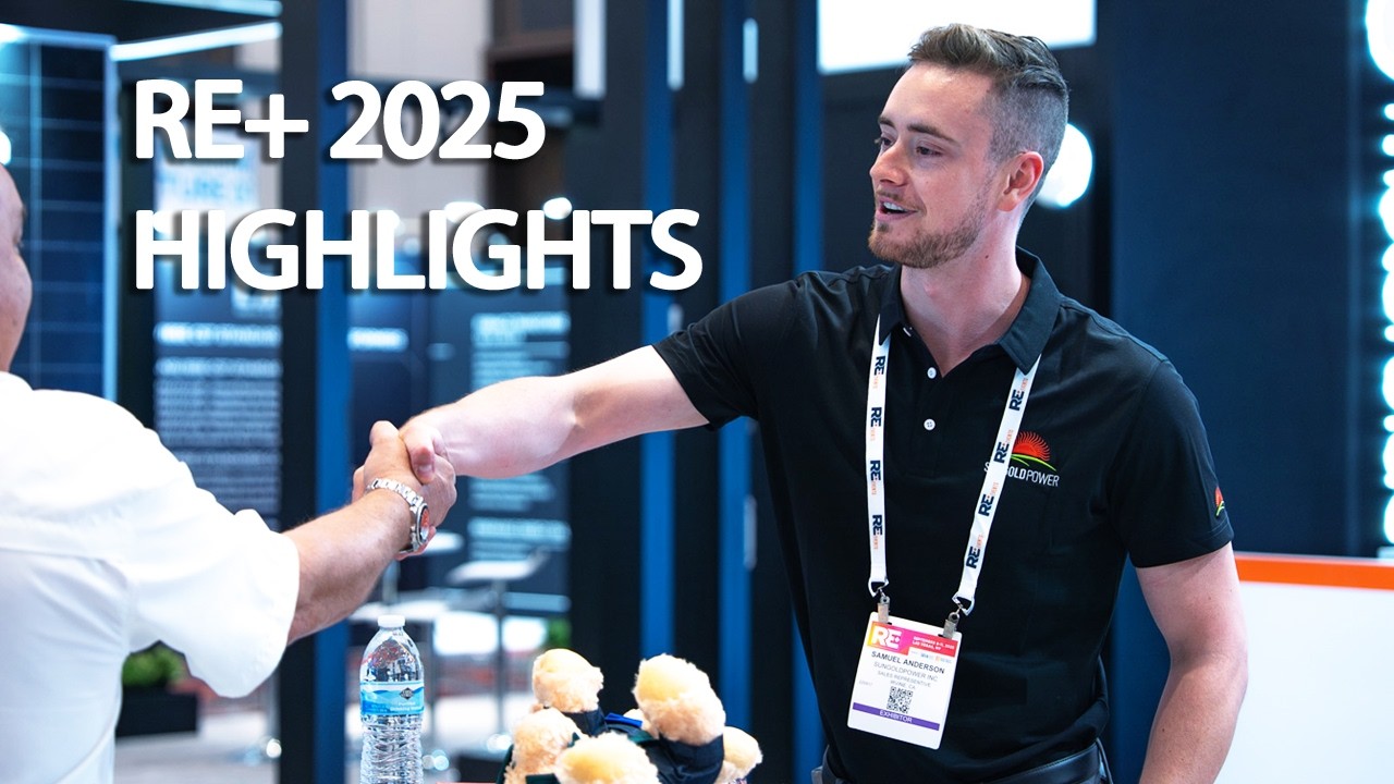 RE+ 2025 Highlights | Sun Gold Power in Las Vegas
