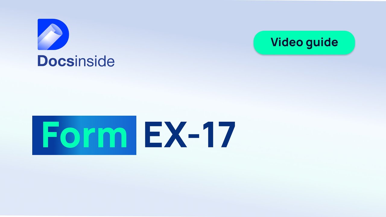 How to fill out form EX-17 for TIE  |  Fingerprints appointment in Spain | Step-by-Step Guide