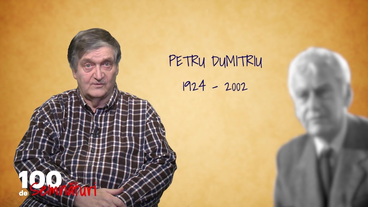 100 de semnături. Petru Dumitriu (06 05 2018)