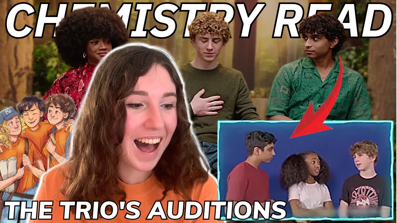 Percy Jackson Cast Auditions And Chemistry Read Reaction (the origin of our golden trio!)