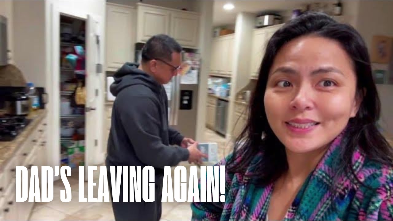 Dad's Leaving for a LONG road trip again!  | Alapag Family Fun