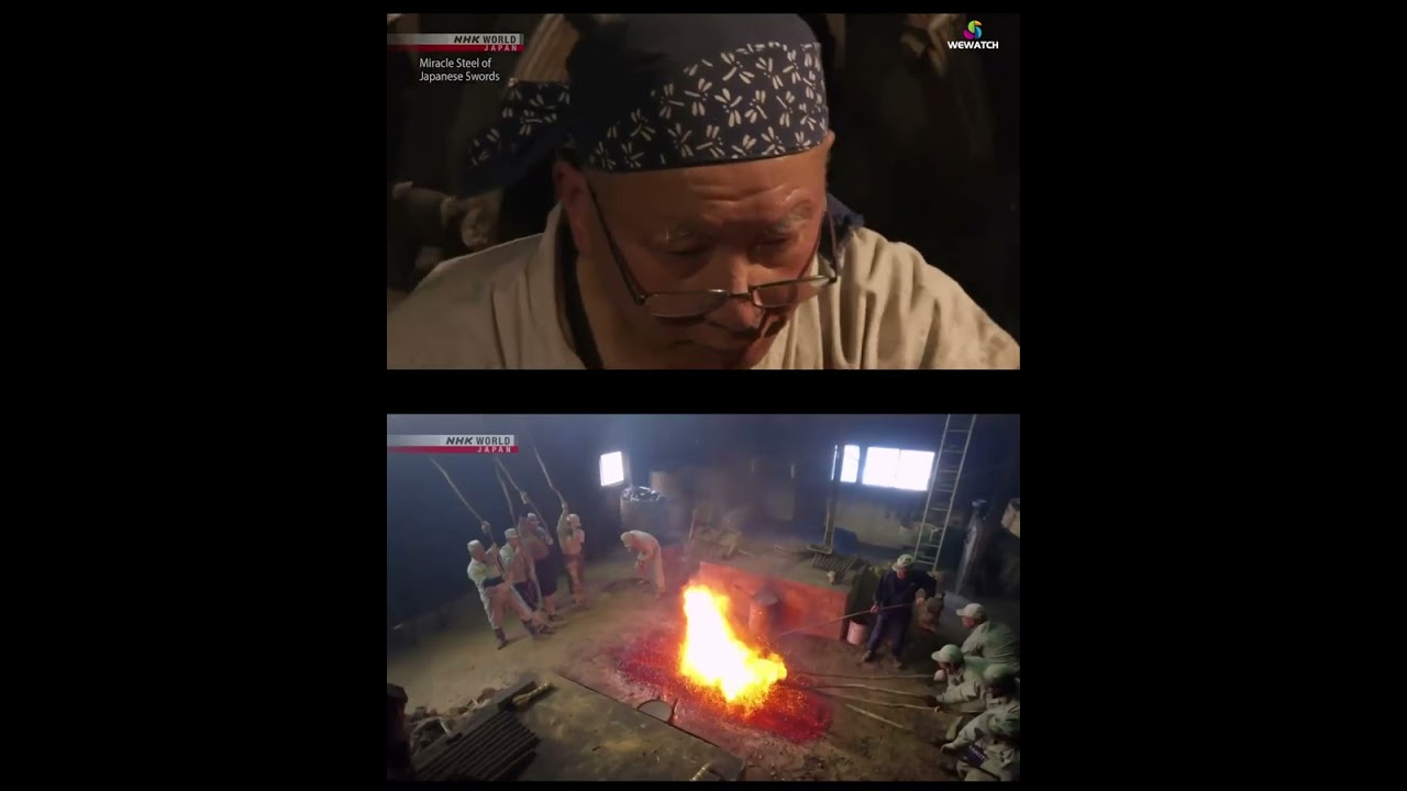 ◾️ NHK Documentary ◾️ Tamahagane: Miracle Steel of Japanese Swords The ancient process of forging...