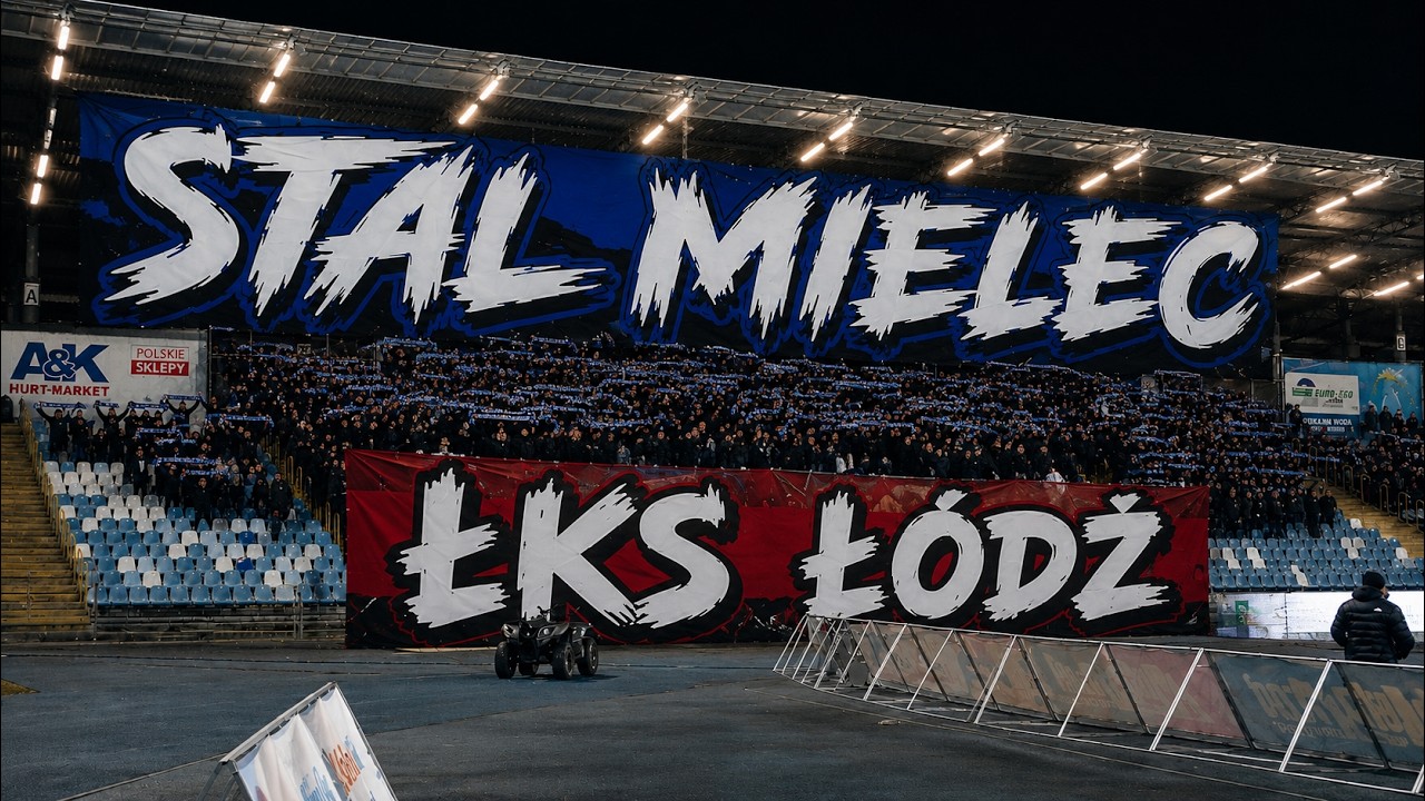 STAL MIELEC - ŁKS Łódź 1:2 (23 luty 2026) - Doping Stali Mielec