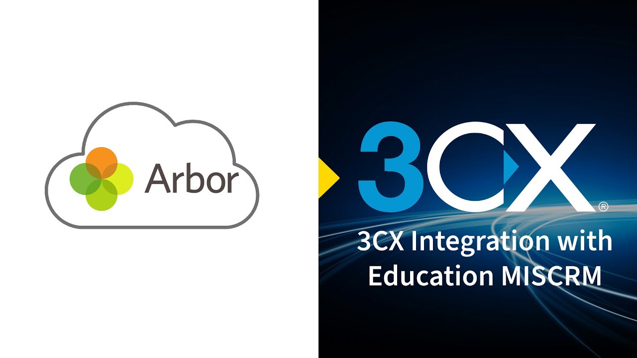 3CX Integration With Education MIS/CRM - Arbor
