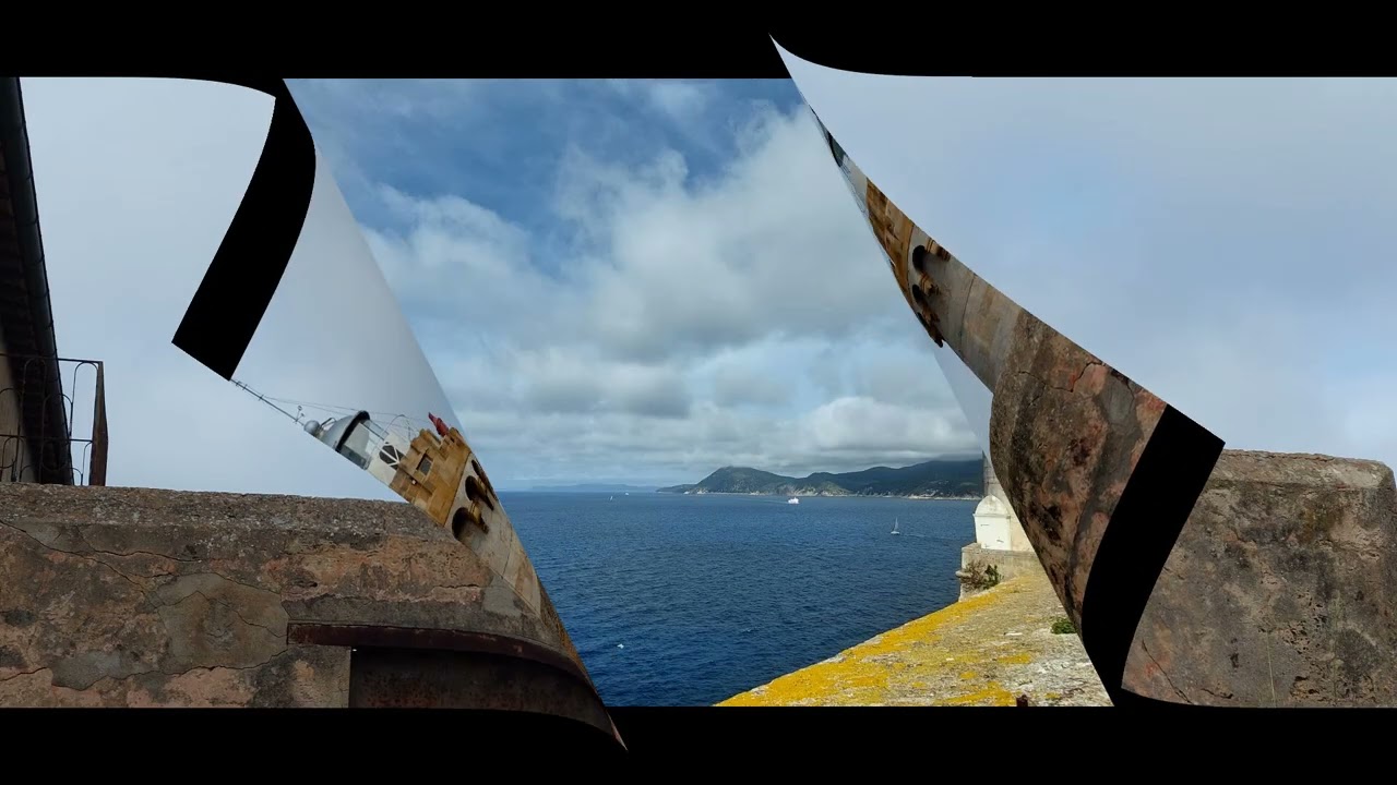 Portoferraio sur l'île d'Elbe en Italie l'un des lieux d'exil de Napoléon Bonaparte .