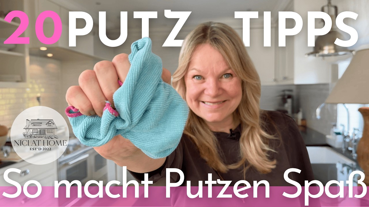 20 geniale Putztipps die wirklich funktionieren und es dir leicht machen und dir Zeit sparen!