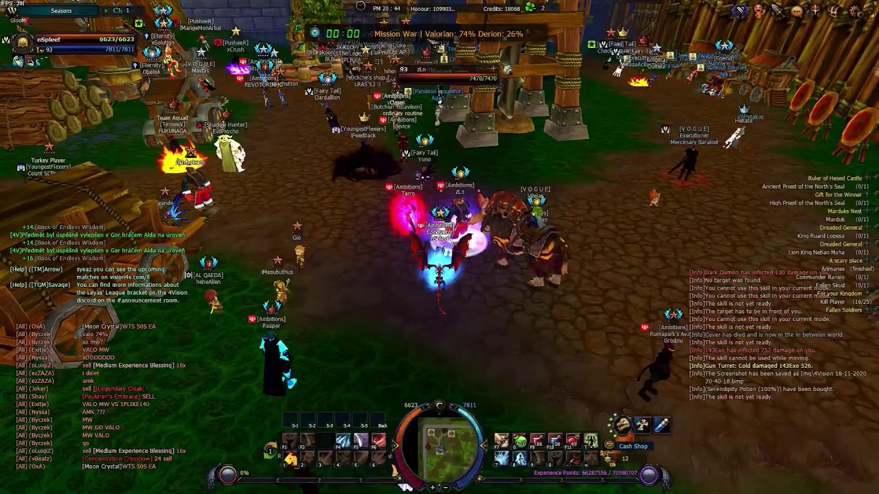 [Spleef] 4story 4Vision Leyas League Ambitions vs Fairy Tail