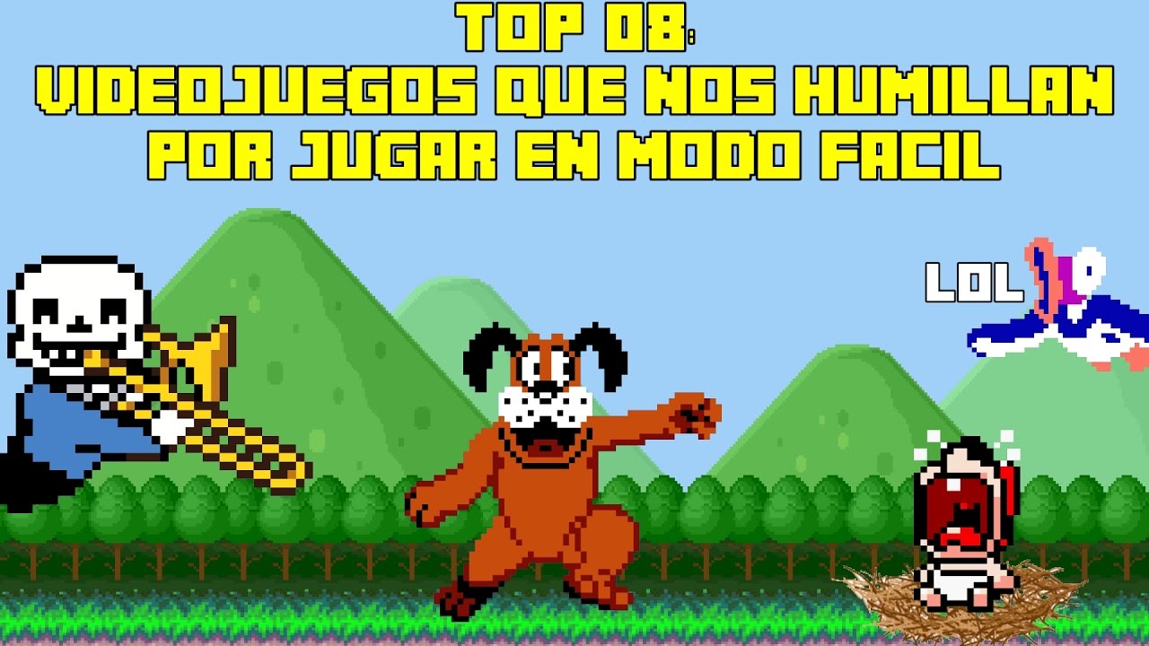 Top 8 Videojuegos que nos Humillan y Trollean por Jugar en Modo F&aacute;cil - Pepe el Mago